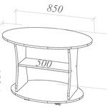 Стол журнальный Олимп в Ростове-на-Дону