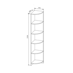 Угловые полочки Ki-Ki (Ки Ки) СДУ 370.1 в Ростове-на-Дону