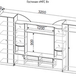 Гостиная МГС 8 в Ростове-на-Дону
