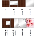 Шкаф купе Симпл фасады на выбор в Ростове-на-Дону